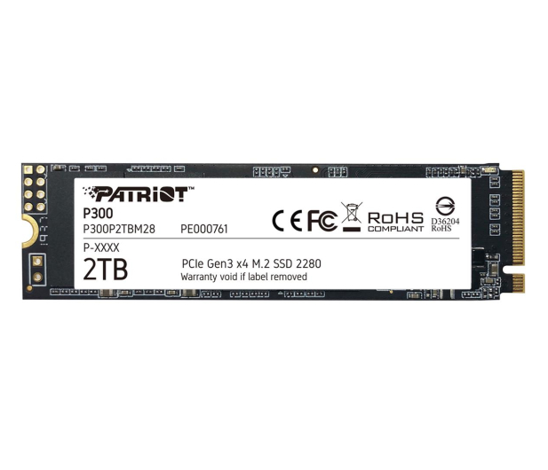 Patriot 2TB M.2 PCIe NVMe P300 - 1067721 - zdjęcie